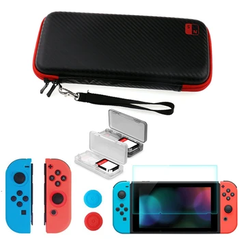 For Nintend Switch NS Console Carrying Storage Bag Tempered Glass Screen Protector Shell + Silicone Case for Joy-Con Accessories
For Nintend Switch NS Console Carrying Storage Bag Tempered Glass Screen Protector Shell + Silicone Case for Joy-Con Accessories