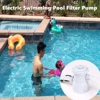 Electric filter pump new EU/US Plug 220V Swimming Pool Filter Pump outdoor garden Hot Tubs Cleaning Tool Kit pool vacuum cleane
Electric filter pump new EU/US Plug 220V Swimming Pool Filter Pump outdoor garden Hot Tubs Cleaning Tool Kit pool vacuum cleane