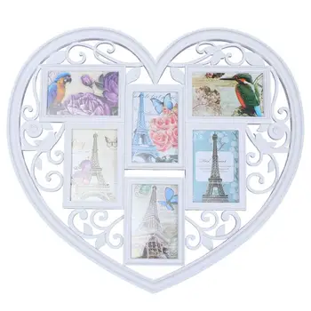 1PC 6 Inch Heart Shape Collage Picture Frame Photo Frame Picture Holder for Home
1PC 6 Inch Heart Shape Collage Picture Frame Photo Frame Picture Holder for Home