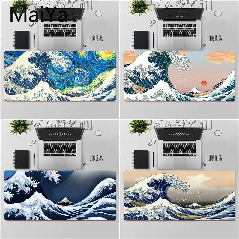 Maiya High Quality Great Wave Art Beautiful Anime Mouse Mat Free Shipping Large Mouse Pad Keyboards Mat
Maiya High Quality Great Wave Art Beautiful Anime Mouse Mat Free Shipping Large Mouse Pad Keyboards Mat