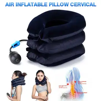 Air Inflatable Pillow Cervical Neck Traction Tractor Support Brace Pain Relief Device Neck Head Stretcher
Air Inflatable Pillow Cervical Neck Traction Tractor Support Brace Pain Relief Device Neck Head Stretcher