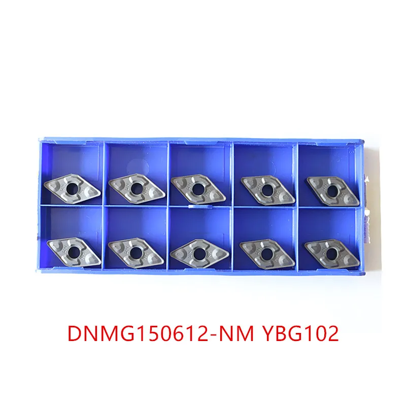 

10P DNMG 150608-PM YBD102 / DNMG150612-NM YBG102 / DNMG150604-DM YBG202 CNC Lathe Tool Turning Carbide Insert For Cast Iron