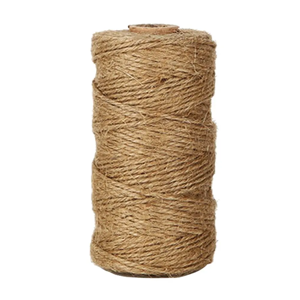 100 metres DIY Natural Jute Twine Best Arts Crafts Gift Twine Christmas Twine Durable Packing String for Gardening Applications
100 metres DIY Natural Jute Twine Best Arts Crafts Gift Twine Christmas Twine Durable Packing String for Gardening Applications