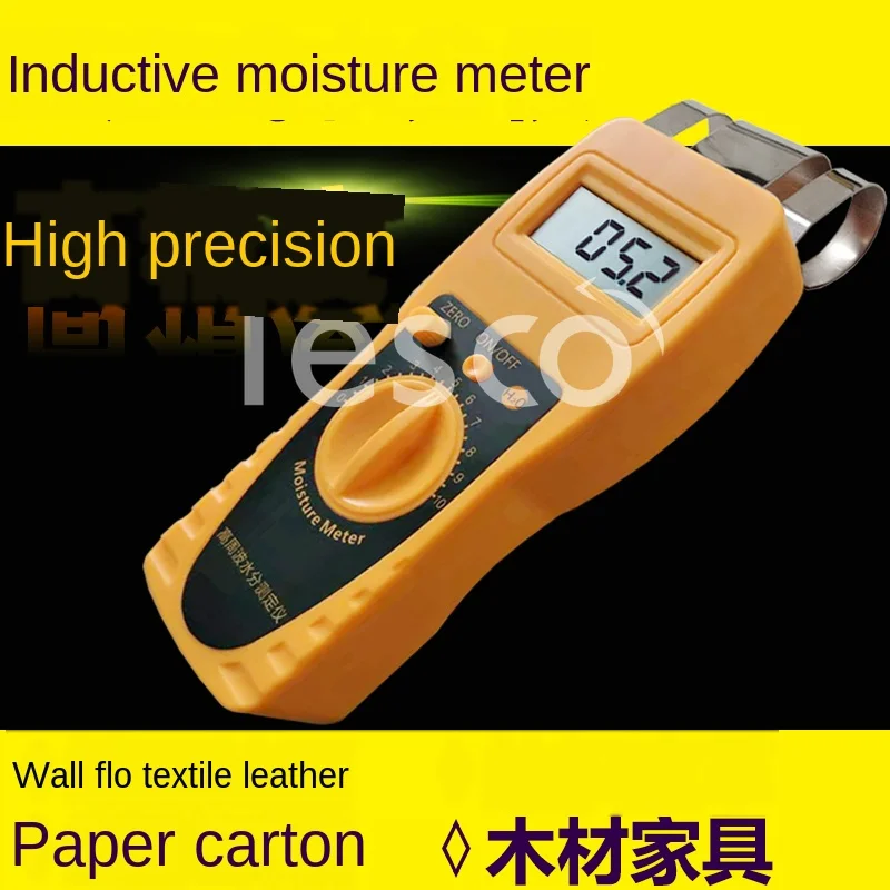 Textile Raw Material Paper Carton Wall Wall Surface Floor Wood Moisture Tester Tester Moisture Content Tester
Textile Raw Material Paper Carton Wall Wall Surface Floor Wood Moisture Tester Tester Moisture Content Tester