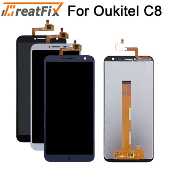 For Oukitel C8 4G LCD Display+Touch Screen Screen Digitizer Assembly Repair Parts+Tools +Adhesive LCD Glass Panel for oukitel c8
For Oukitel C8 4G LCD Display+Touch Screen Screen Digitizer Assembly Repair Parts+Tools +Adhesive LCD Glass Panel for oukitel c8