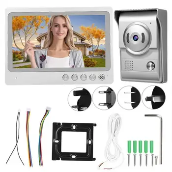 video peephole 9in HD Video Intercom UI Interface Doorphone System Smart Access Door Camera 110-240V interphone maison
video peephole 9in HD Video Intercom UI Interface Doorphone System Smart Access Door Camera 110-240V interphone maison