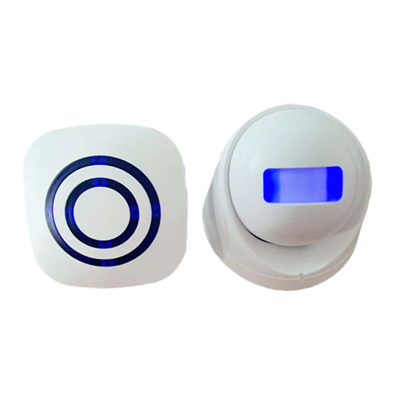 Wireless Motion Detector PIR Sensor Gate Entry Door Bell Welcome Door Bell for US Plug