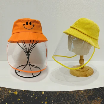 2020 Parent-child Protection Bucket Hat Anti-spray Spittle Cute Cap Boys Girls Mask Cover Face Children's Sunscreen Sun Hat
2020 Parent-child Protection Bucket Hat Anti-spray Spittle Cute Cap Boys Girls Mask Cover Face Children's Sunscreen Sun Hat