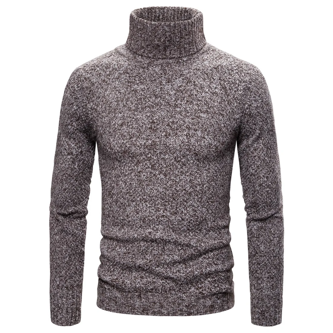 2019 autumn and winter new men's sweater men's high collar solid color casual sweater men's slim knit pullover
2019 autumn and winter new men's sweater men's high collar solid color casual sweater men's slim knit pullover