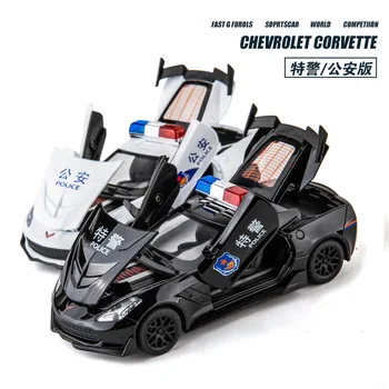 1:32 high simulation super running police car version of the sound and light pull back toy car model for children gifts
1:32 high simulation super running police car version of the sound and light pull back toy car model for children gifts