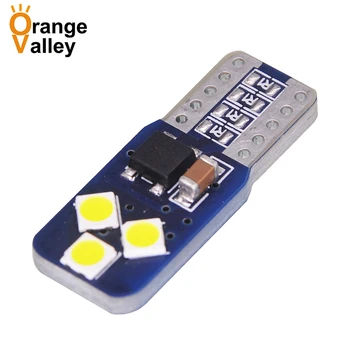 2PCS Car LED T10 Led Canbus W5W Led Bulbs 168 194 6 SMD 3030 LED Dome Reading Lamp Interior Lights Auto 12-24v
2PCS Car LED T10 Led Canbus W5W Led Bulbs 168 194 6 SMD 3030 LED Dome Reading Lamp Interior Lights Auto 12-24v