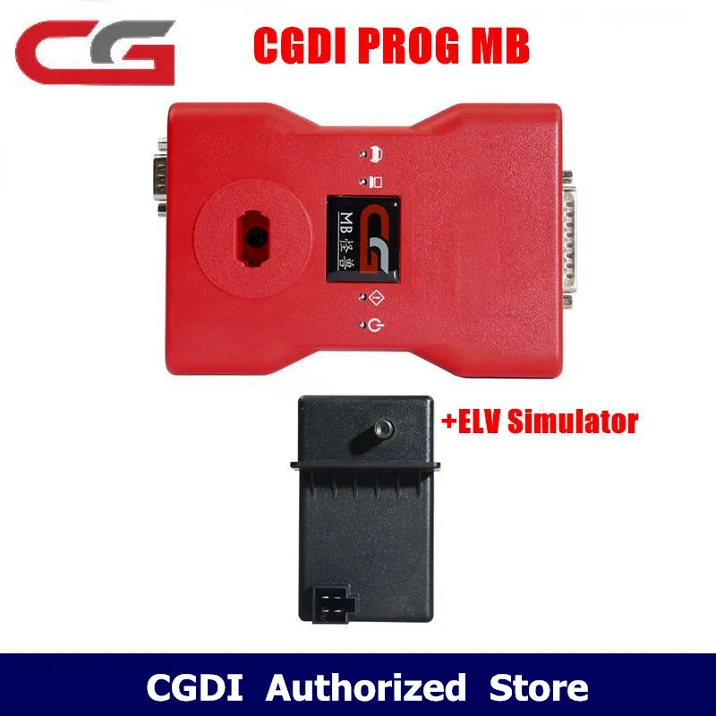 

CGDI Prog MB For Benz Support All Key Lost Fastest Add Key With ELV Adapter&Simulator&AC Adapter&EIS ELV Original CGDI For Benz