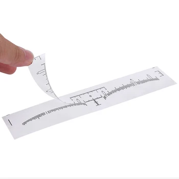 100Pcs/bag Disposable Sticker Eyebrow Ruler Microblading Measuring Tools For Permanent Makeup Accessories
100Pcs/bag Disposable Sticker Eyebrow Ruler Microblading Measuring Tools For Permanent Makeup Accessories