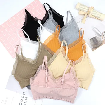 CHRLEISURE New Sexy Lace Bra With No Steel Ring Push Up Bras Adjustable Lingerie 
CHRLEISURE New Sexy Lace Bra With No Steel Ring Push Up Bras Adjustable Lingerie