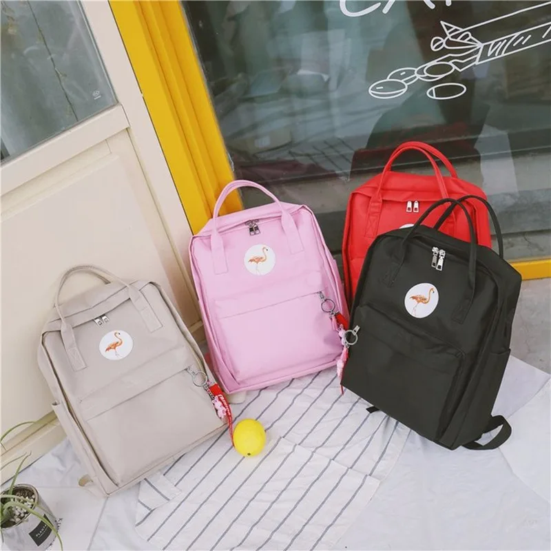 New type of jog shoulder flamingos bag Japan and Korea high school wind student travel waterproof plush ball pendant backpack
New type of jog shoulder flamingos bag Japan and Korea high school wind student travel waterproof plush ball pendant backpack