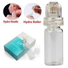 

2022 New Product Hydra Roller 64 Pin Needle 24K Gold Titanium Mini Mesotherapy Micro Needle for Face Serum Injection