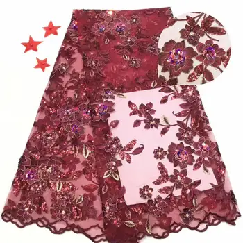 Sequins Lace Fabric 2020 red sequins Nigerian Laces Fabric High Quality French Tulle Lace Fabric For Women Dress YYZ7893
Sequins Lace Fabric 2020 red sequins Nigerian Laces Fabric High Quality French Tulle Lace Fabric For Women Dress YYZ7893