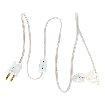 Accessory Cord with One LED Light Bulb with On/Off Switch Plugs for Holiday Decoration Craft Projects Wedding Party Supplies
Accessory Cord with One LED Light Bulb with On/Off Switch Plugs for Holiday Decoration Craft Projects Wedding Party Supplies