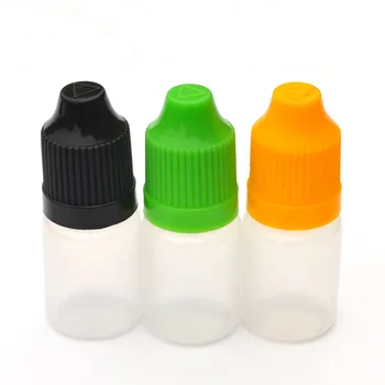 E Liquid Plastic Bottles 5ml PE Dropper Bottle with Childproof Cap for 5ml Soft PE Empty Bottle 1000pcs Fast Shipping 
E Liquid Plastic Bottles 5ml PE Dropper Bottle with Childproof Cap for 5ml Soft PE Empty Bottle 1000pcs Fast Shipping