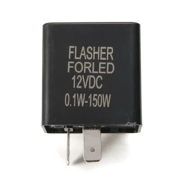 High Quality LED Flashing Blinker Relay 12V 2 Pins Motorcycle Electronic LED Turn Signal Indicator Flasher Relay Accessories
High Quality LED Flashing Blinker Relay 12V 2 Pins Motorcycle Electronic LED Turn Signal Indicator Flasher Relay Accessories