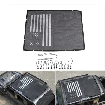 Durable For Jeep Wrangler JL 2018 2019 Mesh Sun Shade Full Top Cover UV Protection with Storage Pockets 2 Door
Durable For Jeep Wrangler JL 2018 2019 Mesh Sun Shade Full Top Cover UV Protection with Storage Pockets 2 Door