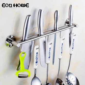 Stainless Steel Knife Racks Holders Bathroom Five Hooks Multi-functional Movable Hook Kitchenware Storage Simple Knife Frame
Stainless Steel Knife Racks Holders Bathroom Five Hooks Multi-functional Movable Hook Kitchenware Storage Simple Knife Frame