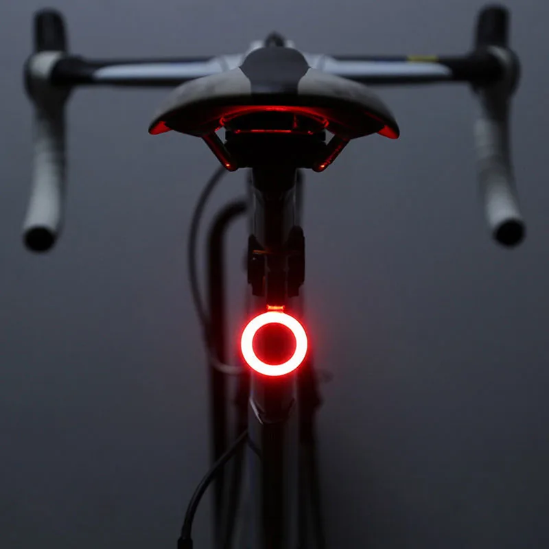 Фонарь велосипедный задний IP64 водонепроницаемый с USB-зарядкой | Спорт и