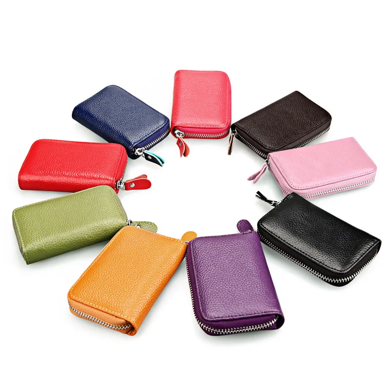 2019 New Products Genuine Leather Organ Wallet Gift Customization Card Clamp Card Holder Multi-color Selectable Anti-Theft RFID
2019 New Products Genuine Leather Organ Wallet Gift Customization Card Clamp Card Holder Multi-color Selectable Anti-Theft RFID