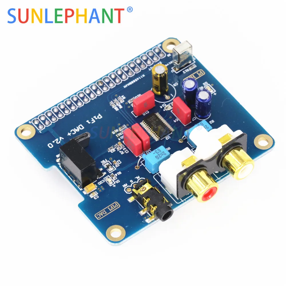 Специальный Hi-Fi ЦАП I2S интерфейс модуль звуковой карты совместимый с Pi B + Pi2 2 |