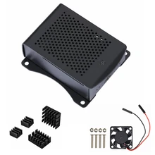 For Raspberry Pi 3 Model B+ Aluminum Case Metal Enclosure Silver Green Black Case Rpi 3 Box Compatible For Raspberry Pi 3 Modelb
For Raspberry Pi 3 Model B+ Aluminum Case Metal Enclosure Silver Green Black Case Rpi 3 Box Compatible For Raspberry Pi 3 Modelb