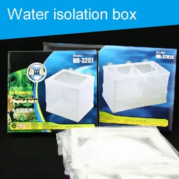 White Fine Mesh Fish Tank Hatching Isolation Spawning Box with Isolation Board H55A
White Fine Mesh Fish Tank Hatching Isolation Spawning Box with Isolation Board H55A