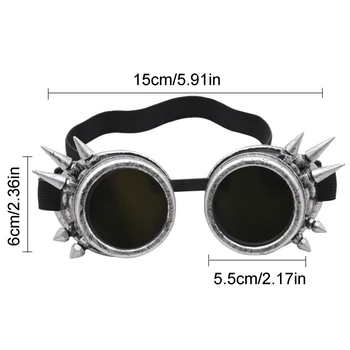Classic Gothic Steampunk Sunglasses Men Women Vintage Round Goggles Eyewear M89C
Classic Gothic Steampunk Sunglasses Men Women Vintage Round Goggles Eyewear M89C