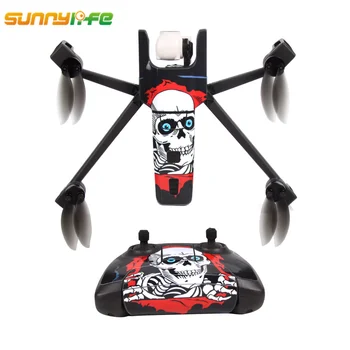 

Sunnylife Cool PVC Protection Drone Sticker Remote Control Battery Decals Skin Parrot Anafi Accessories for Drone Body Shell