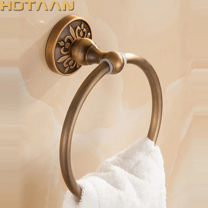 Bathroom Towel holder, Solid Aluminium Wall-Mounted Round Antique Brass Towel Ring ,Towel Rack Classic Bathroom Accessories
Bathroom Towel holder, Solid Aluminium Wall-Mounted Round Antique Brass Towel Ring ,Towel Rack Classic Bathroom Accessories