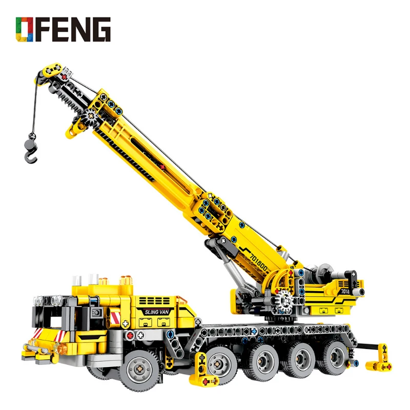 City Engineering Technic Machine Car Building Blocks Mobile Crane MK II set Toys Bricks Kid's Brithday Gifts compatible
City Engineering Technic Machine Car Building Blocks Mobile Crane MK II set Toys Bricks Kid's Brithday Gifts compatible