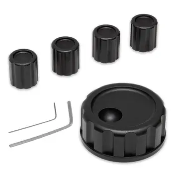 1 Set Aluminum Alloy Knob Set for Elecraft KX3 Shortwave Transceiver 1 Pc Main Knob 4 Pcs Small Knobs
1 Set Aluminum Alloy Knob Set for Elecraft KX3 Shortwave Transceiver 1 Pc Main Knob 4 Pcs Small Knobs