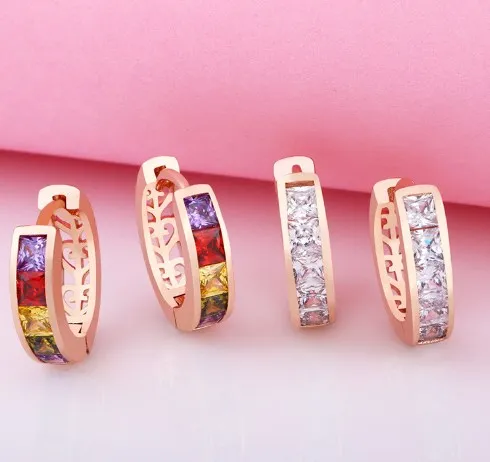 Крест лист Бесконечность многоцветный латунь micro pave cz Циркон фианит висячие