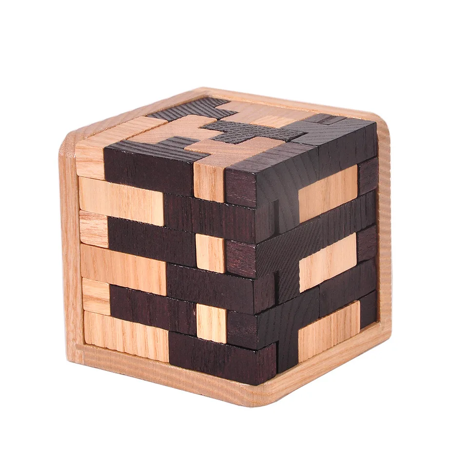 Large Size Wooden Educational Toys Burr Puzzle Luban Lock Magic Bucket Russia Square 54 Sleeves Combination Black And White
Large Size Wooden Educational Toys Burr Puzzle Luban Lock Magic Bucket Russia Square 54 Sleeves Combination Black And White
