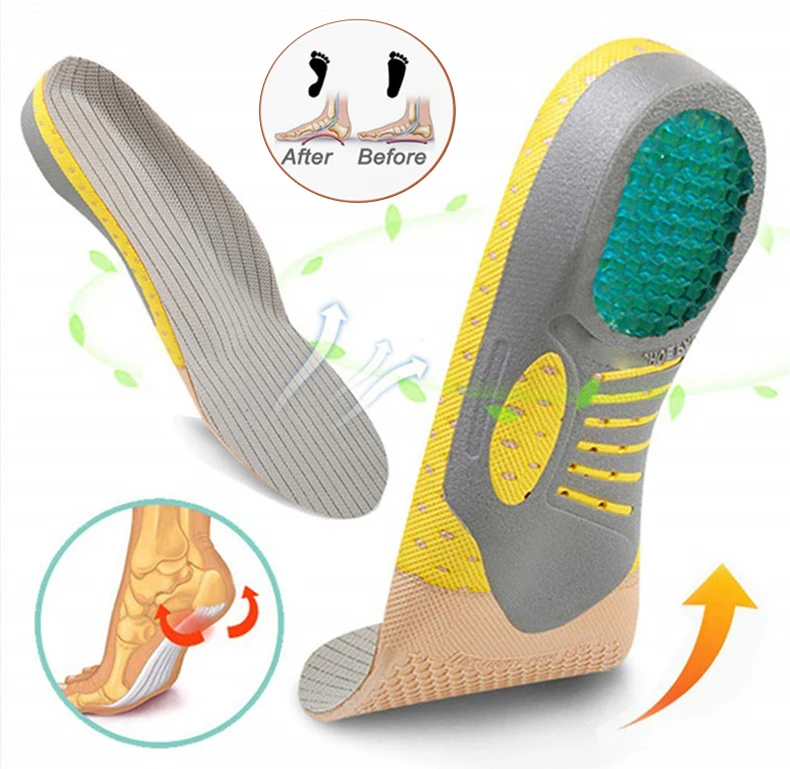 Orthotic Insole Arch Support PVC Flat Foot Health Shoe Sole Pad insoles for Shoes insert padded Orthopedic insoles for feet Orthotic Insole Arch Support PVC Flat Foot Health Shoe Sole Pad insoles for Shoes insert padded Orthopedic insoles for feet