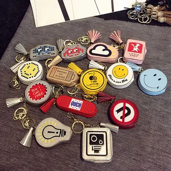2020 Coin Purse Smiley Face Keychains Mini Cute Round Coin Purse Key Chains Small Coin Wallet Girl Simple Zipper Keyrings Bag
2020 Coin Purse Smiley Face Keychains Mini Cute Round Coin Purse Key Chains Small Coin Wallet Girl Simple Zipper Keyrings Bag