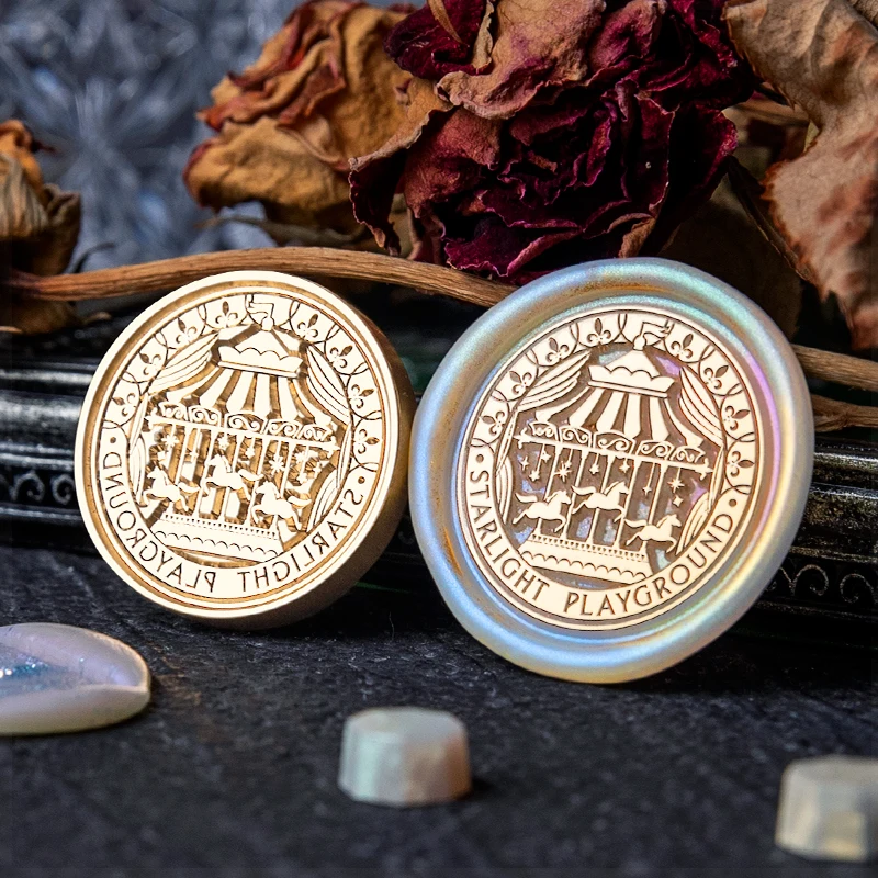 Merry-Go-Round Wax Seal Stamp vintage 30MM Sealing Stamp Head For Scrapbooking Envelopes Wedding Invitations Gift Packaging
Merry-Go-Round Wax Seal Stamp vintage 30MM Sealing Stamp Head For Scrapbooking Envelopes Wedding Invitations Gift Packaging