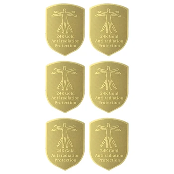 6Pcs Emf Protection Anti Radiation Protector Sticker Cell Phone Sticker Emf Blocker for Phones Laptop Pc
6Pcs Emf Protection Anti Radiation Protector Sticker Cell Phone Sticker Emf Blocker for Phones Laptop Pc