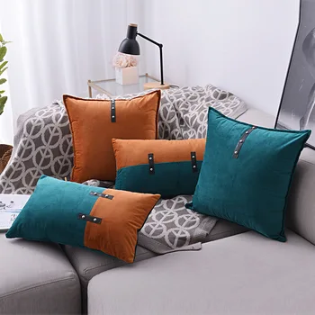Pillow Cover Cushion Covers Light Luxury Flannel Leather Silver Buckle Pillowcloth Decoration for Home Car Bed Sofa Living Room
Pillow Cover Cushion Covers Light Luxury Flannel Leather Silver Buckle Pillowcloth Decoration for Home Car Bed Sofa Living Room