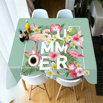 Nordic style 3D Rectangular Tablecloth Flamingo & Plants Pattern Washable Thicken Cotton Round Dining Table Cloth for Wedding
Nordic style 3D Rectangular Tablecloth Flamingo & Plants Pattern Washable Thicken Cotton Round Dining Table Cloth for Wedding