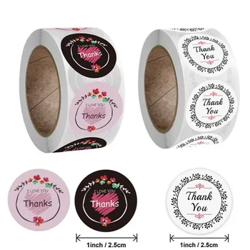 Cute Floral I Love You Thank You Sticker 500pcs DIY Personalized Gift Decoration Handmade Wedding Party Business Package Labels
Cute Floral I Love You Thank You Sticker 500pcs DIY Personalized Gift Decoration Handmade Wedding Party Business Package Labels