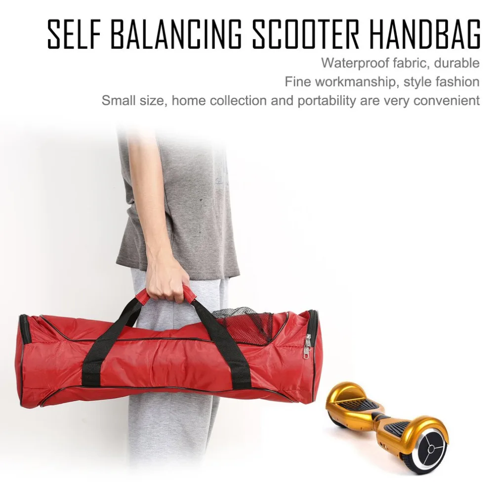 Portable Carrying Bag for 2 Wheels Self Balancing Electric Scooter Skateboard 6.5 Inches Smart Balance Hoverboard Handbag
Portable Carrying Bag for 2 Wheels Self Balancing Electric Scooter Skateboard 6.5 Inches Smart Balance Hoverboard Handbag