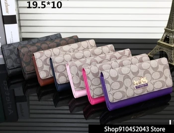 Luxury Designer Brand COACH Wallet women Purses High Quality Black Brown Bifold Wallet Zipper Coin Purse Wallets CO174
Luxury Designer Brand COACH Wallet women Purses High Quality Black Brown Bifold Wallet Zipper Coin Purse Wallets CO174