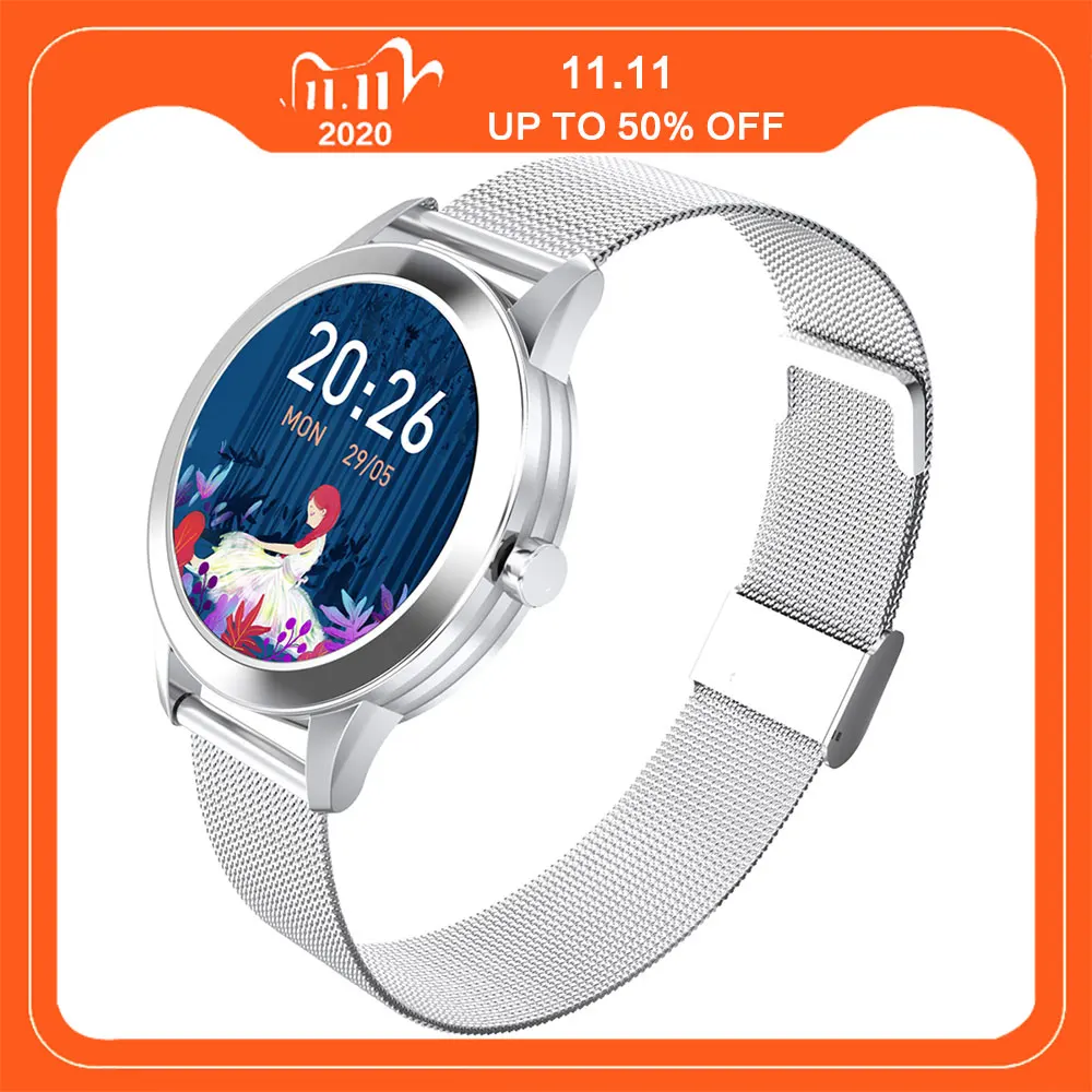 2020 Luxury Women Smart Watch Waterproof Wristwatch with Blood Pressure Heart Rate Monitor Remote Take Photo Fitness Tracker.
2020 Luxury Women Smart Watch Waterproof Wristwatch with Blood Pressure Heart Rate Monitor Remote Take Photo Fitness Tracker.