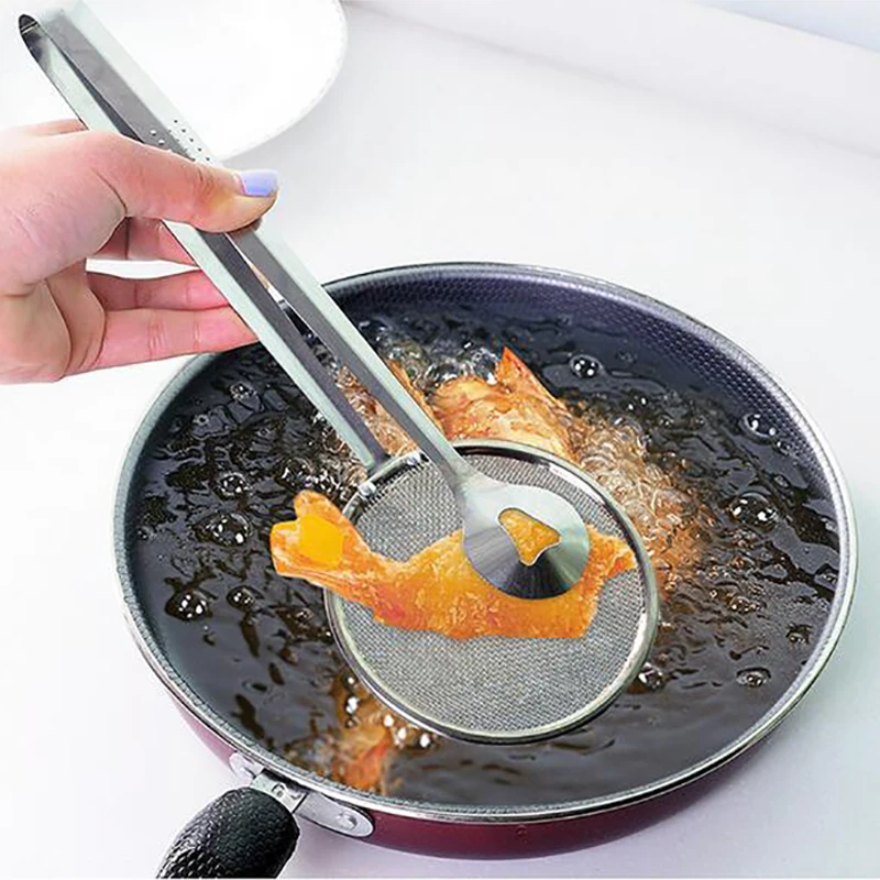 Multifunction Strainer Stainless Steel Barbecue Clip Oil-Frying Clamp Filter Spoon Fried Food Cooking Tools Kitchen Tools
Multifunction Strainer Stainless Steel Barbecue Clip Oil-Frying Clamp Filter Spoon Fried Food Cooking Tools Kitchen Tools