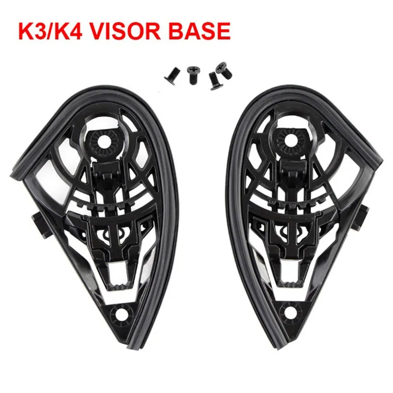 2PCS Motorcycle Helmet Lens Base Accessories High-quality Motorcycle Helmet Shield Equipment Plate Lens Holder Base For K3&K4
2PCS Motorcycle Helmet Lens Base Accessories High-quality Motorcycle Helmet Shield Equipment Plate Lens Holder Base For K3&K4